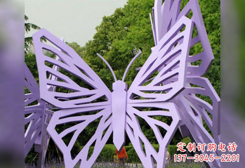 东莞不锈钢抽象蝴蝶雕塑