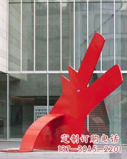 东莞不锈钢抽象恐龙剪影雕塑