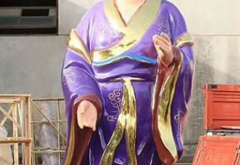 东莞玻璃钢宗教庙宇彩绘八仙神像