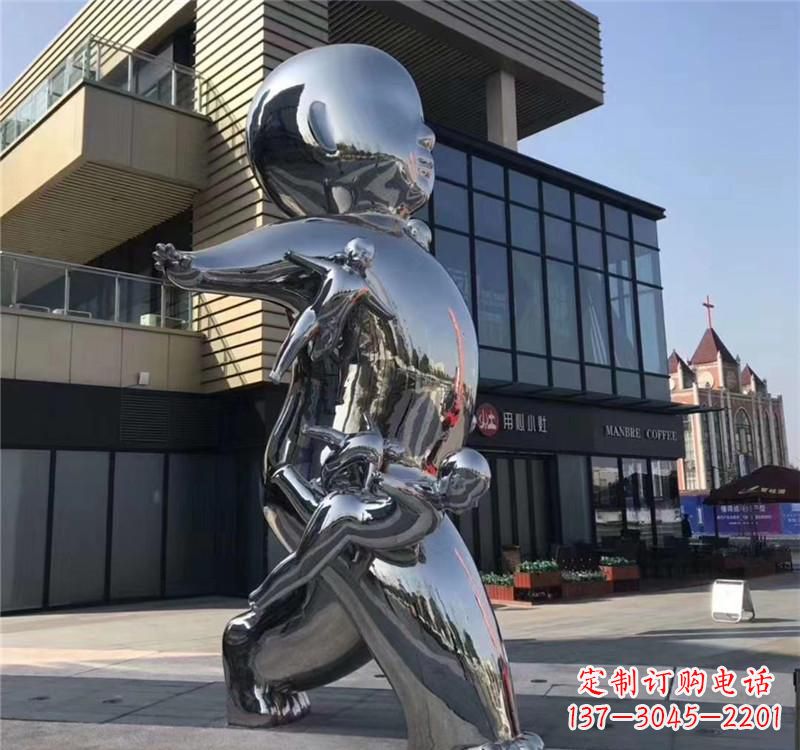 东莞不锈钢儿童雕塑