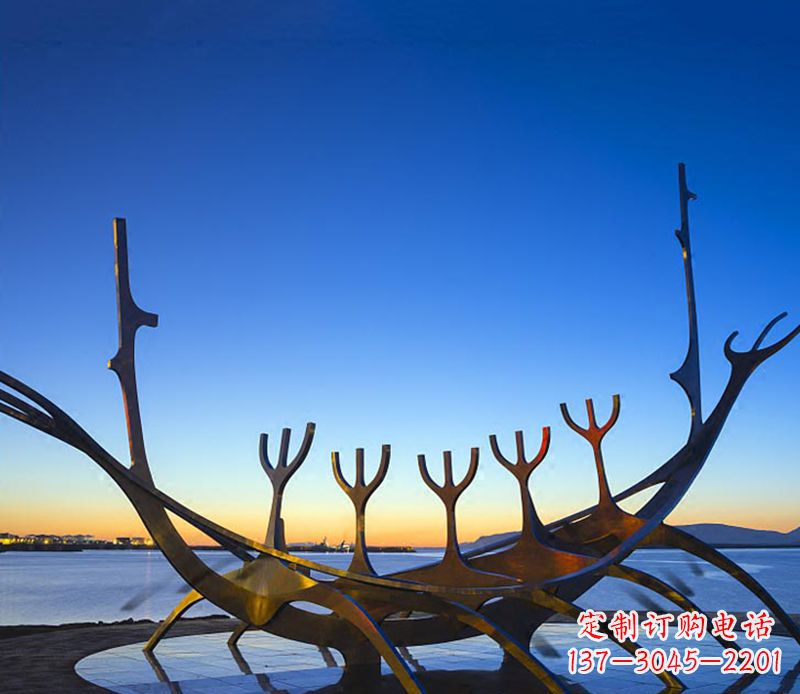 东莞不锈钢帆船比赛运动雕塑