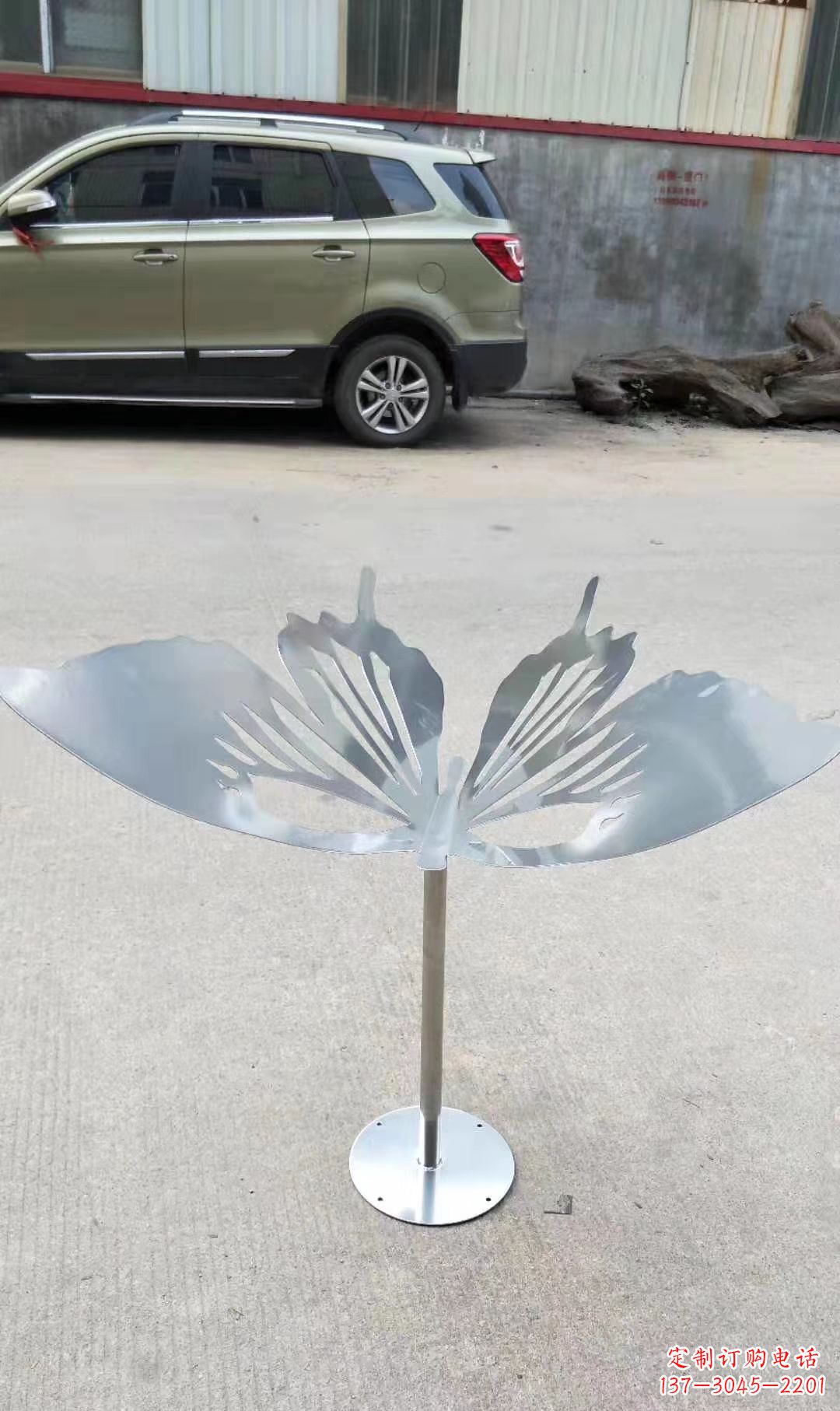 东莞不锈钢仿真蝴蝶雕塑