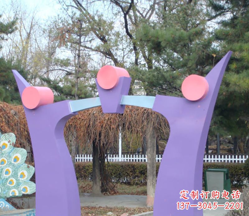 东莞不锈钢公园不锈钢拱门雕塑