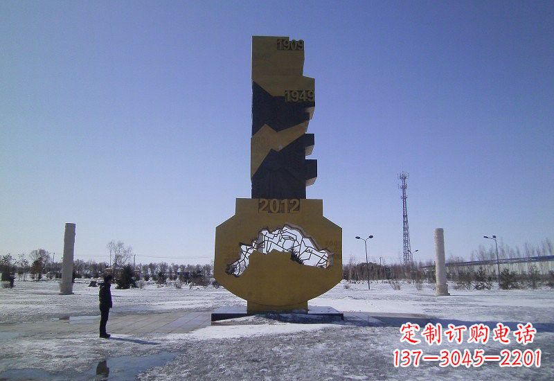 东莞不锈钢钥匙雕塑精致且具有象征意义