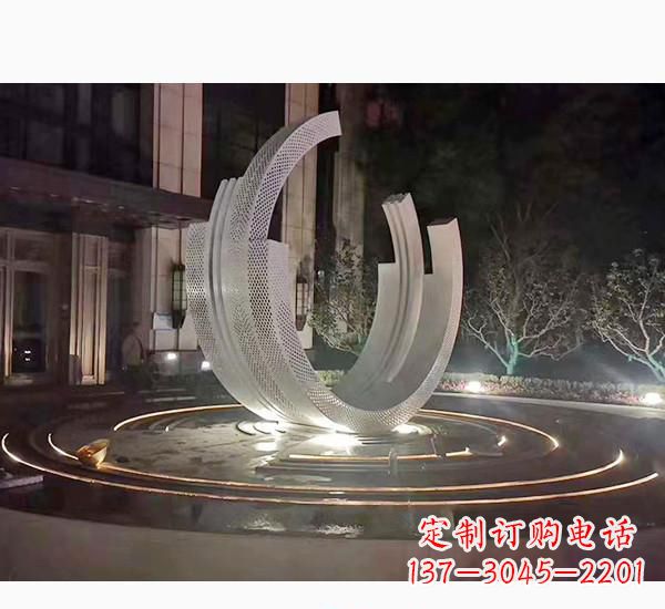 东莞不锈钢广场喷泉雕塑精美的艺术珍品