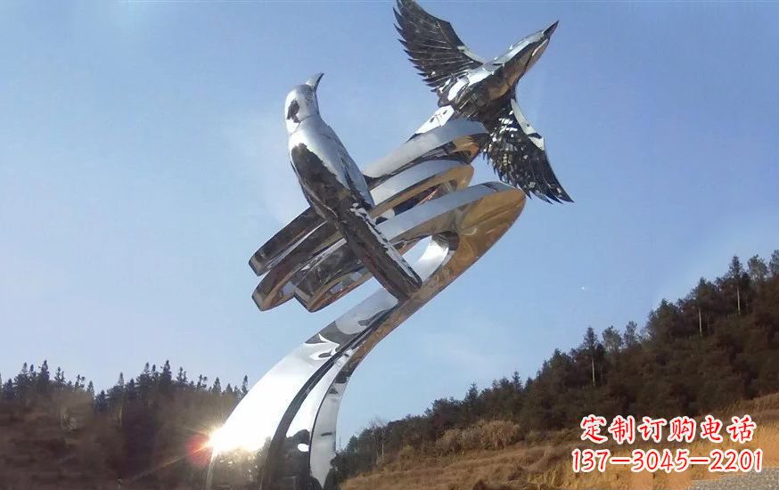 东莞不锈钢动物雕塑——美化城市环境