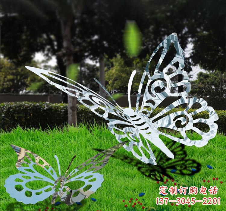 东莞不锈钢蝴蝶雕塑艺术的美丽诠释