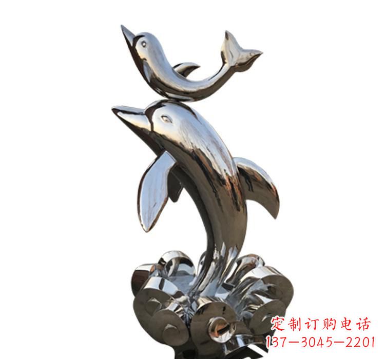东莞海豚雕塑艺术与自然的完美结合