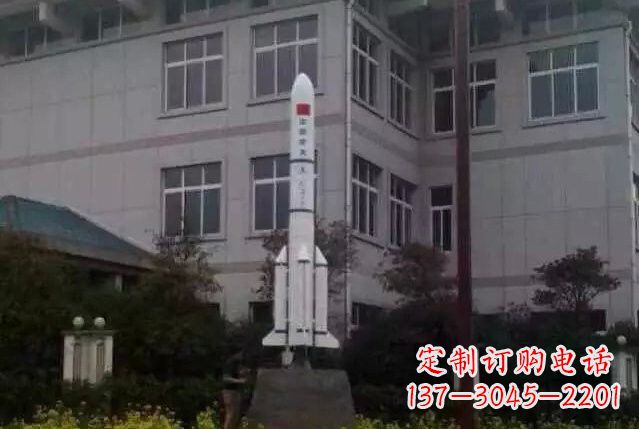 东莞不锈钢火箭雕塑给城市带来无限美