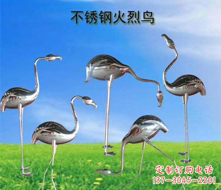 东莞不锈钢火烈鸟雕塑