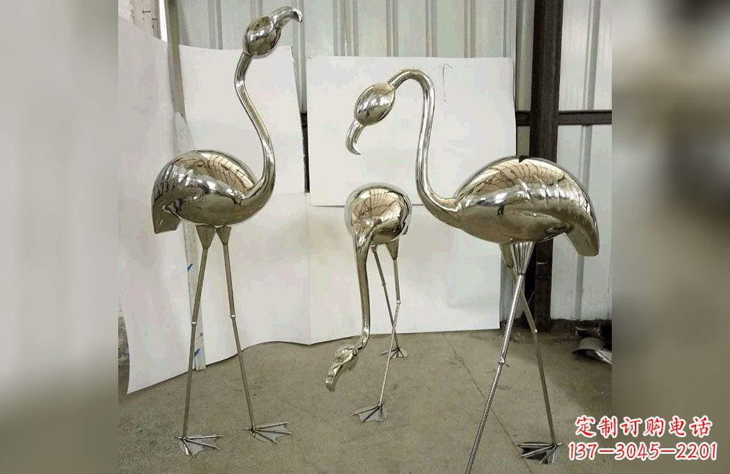 东莞不锈钢火烈鸟——雕塑之美