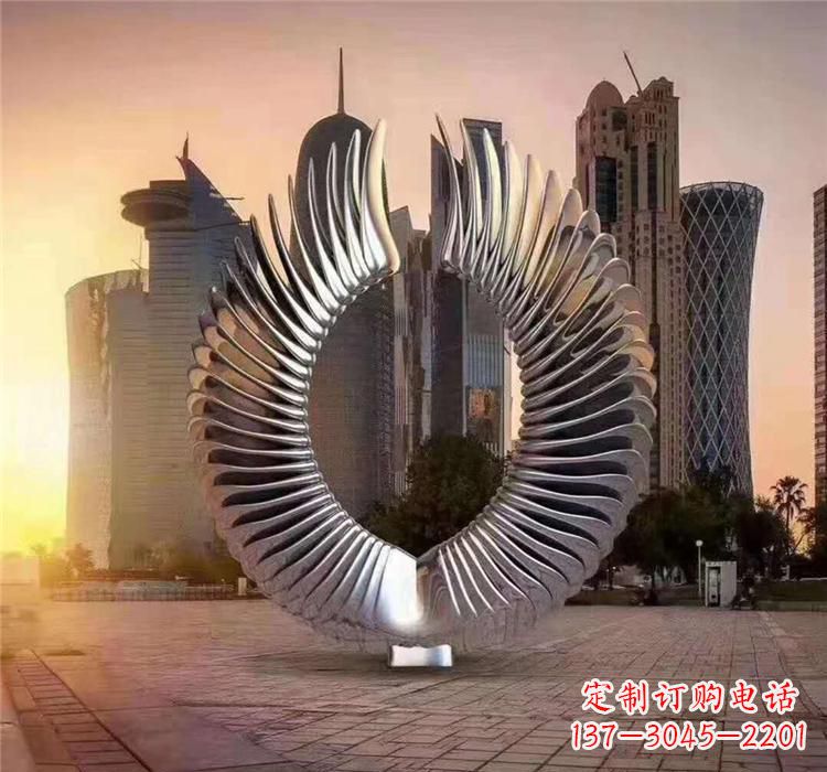 东莞不锈钢喷泉雕塑灵动的艺术美学