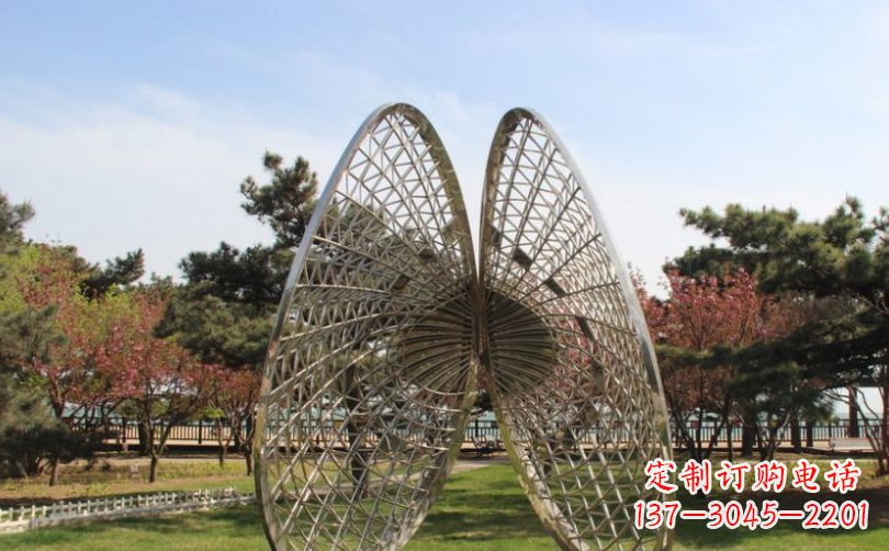 东莞不锈钢扇贝公园景观雕塑