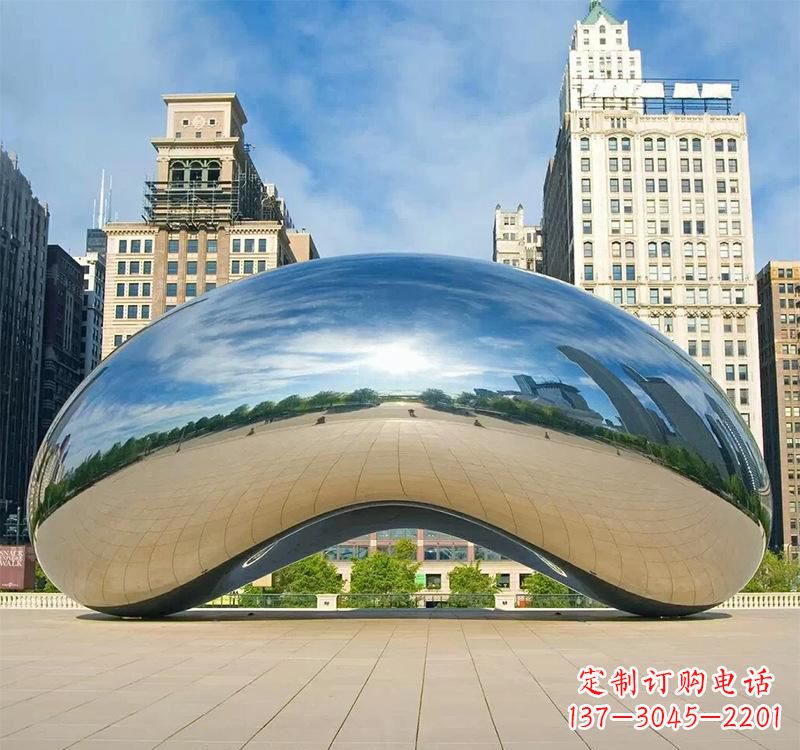 东莞不锈钢水滴艺术雕塑