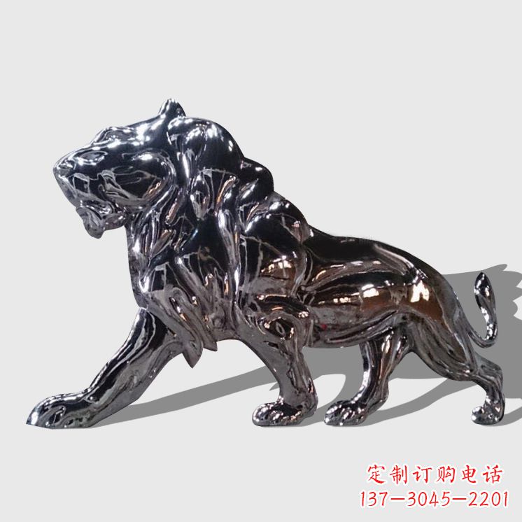 东莞不锈钢西洋狮子雕塑