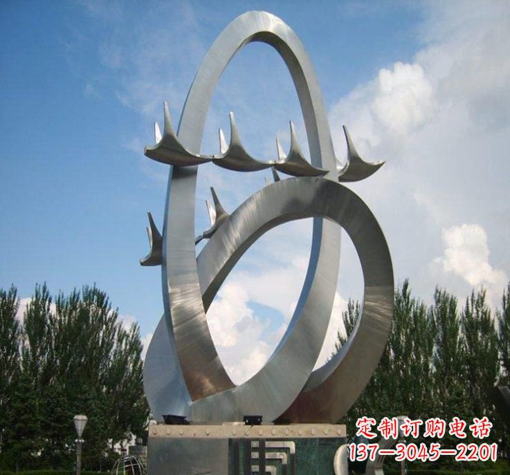 东莞大雁飞翔——不锈钢现代大雁雕塑