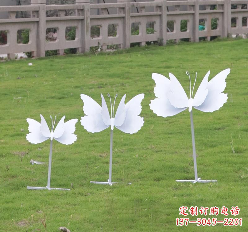 东莞不锈钢艺术之美蝴蝶雕塑