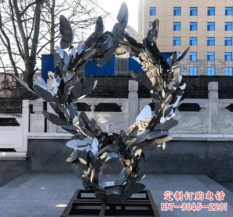东莞不锈钢蝴蝶之美——不锈钢艺术蝴蝶景观雕塑