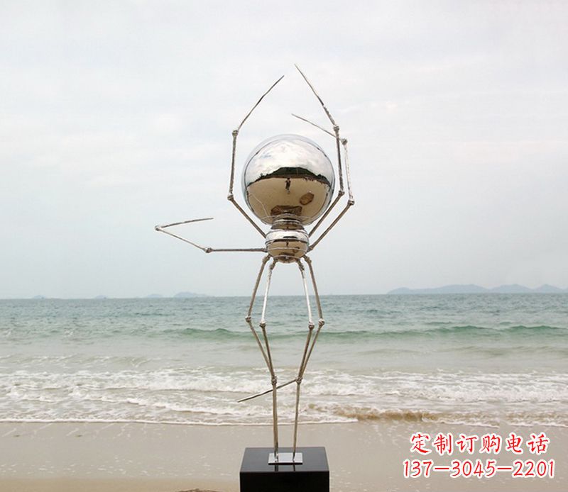 东莞不锈钢的蜘蛛侠雕塑