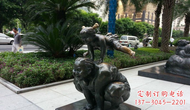 东莞精美山羊雕塑，点缀步行街