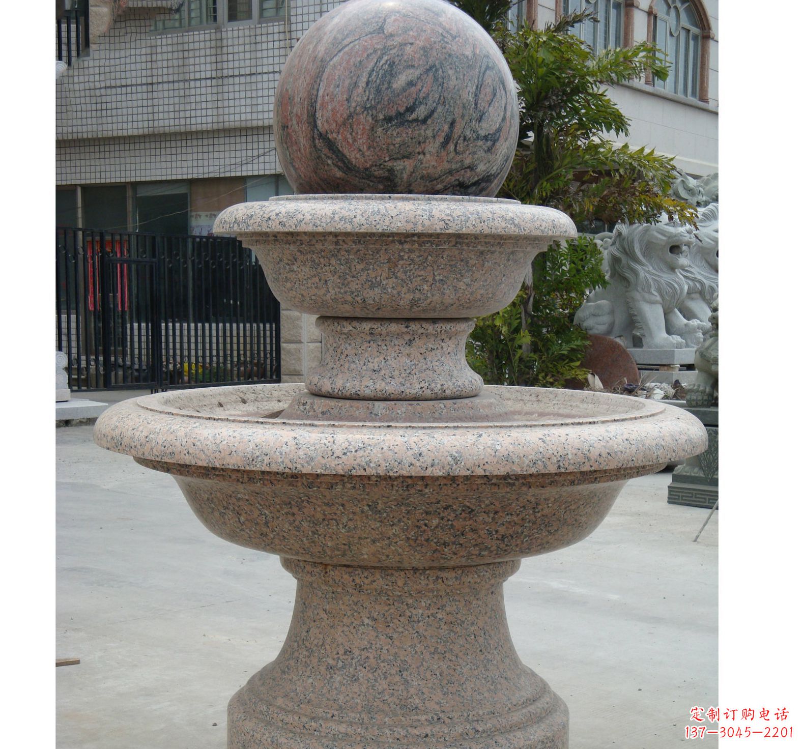 东莞财源滚滚之风水球雕塑