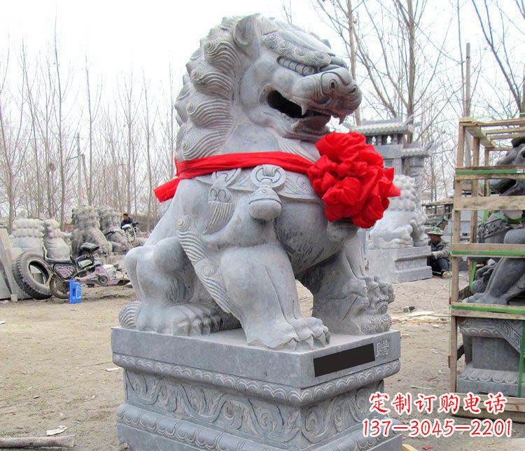 东莞雄壮狮子石雕——欢迎来到宁波