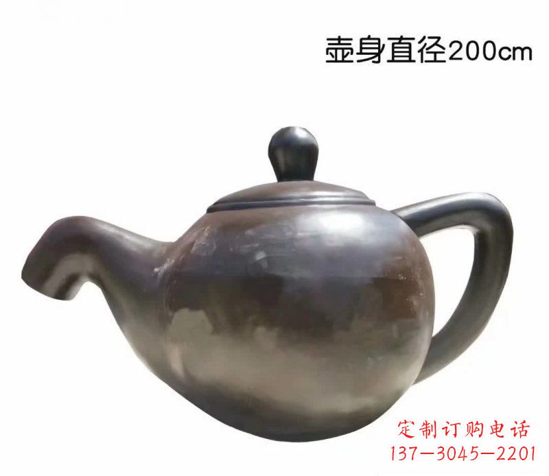 东莞青铜茶壶雕塑——彰显传统文化的艺术精髓