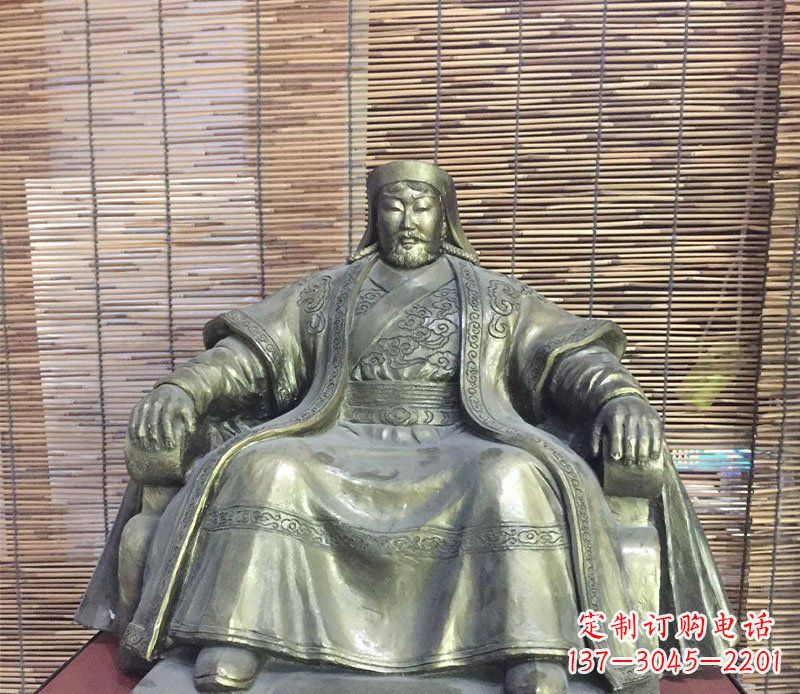 东莞成吉思汗神话中的雕像