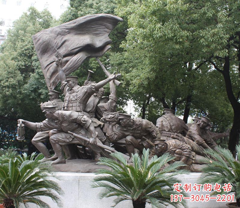 东莞革命战士的荣耀——铜雕的艺术之美