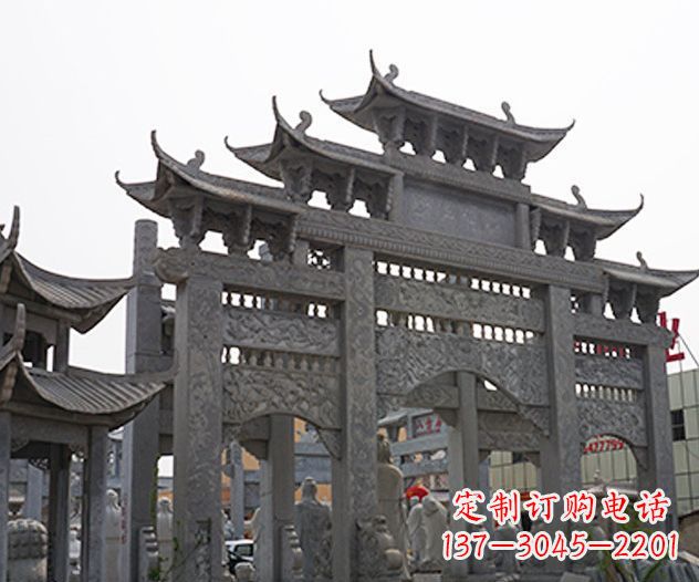 东莞牌坊石雕传承传统文化的艺术精品