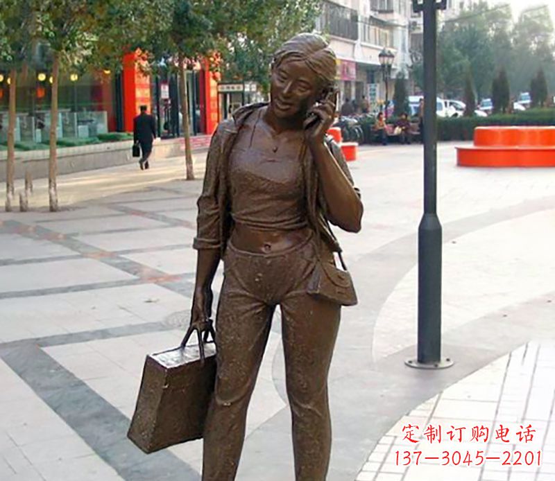 东莞通话女性雕塑
