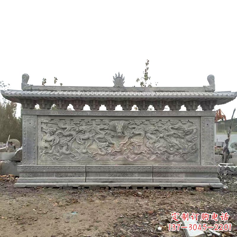 东莞大理石影壁雕塑美丽的艺术精品