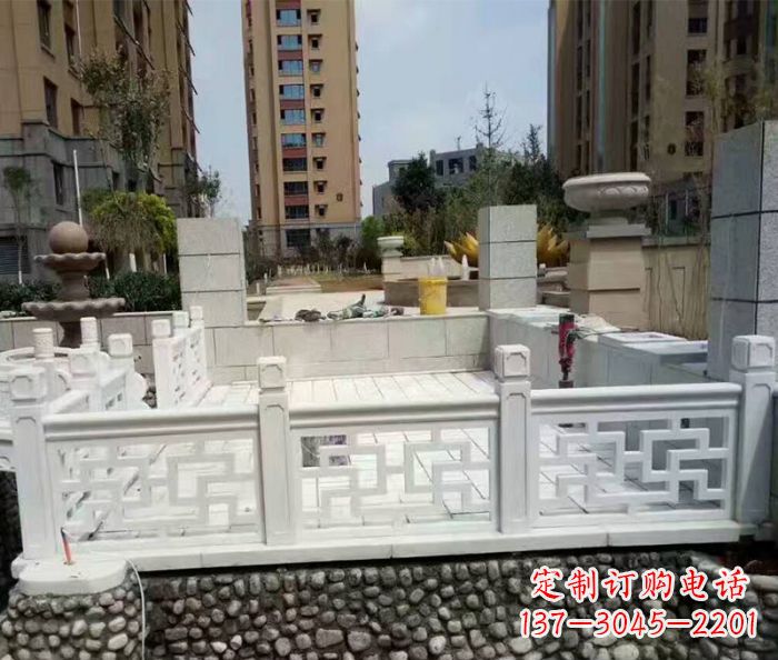 东莞精美大理石国旗台石雕雕塑