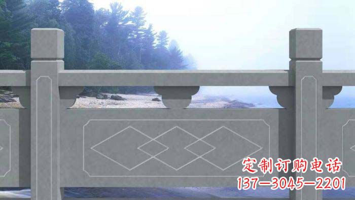 东莞大理石护城河栏板石雕