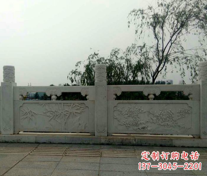 东莞精美大理石栏板石雕