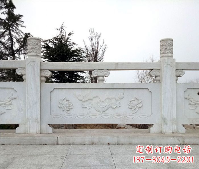 东莞大理石景区栏板石雕_2