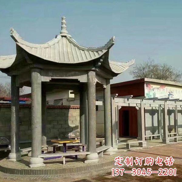 东莞大理石凉亭庭院亭子