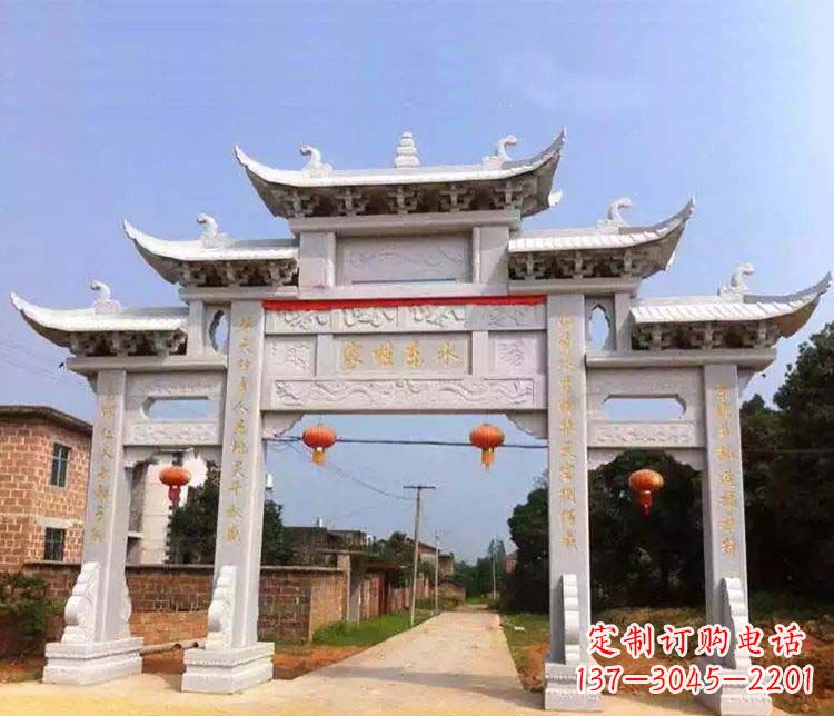 东莞大理石牌坊石雕