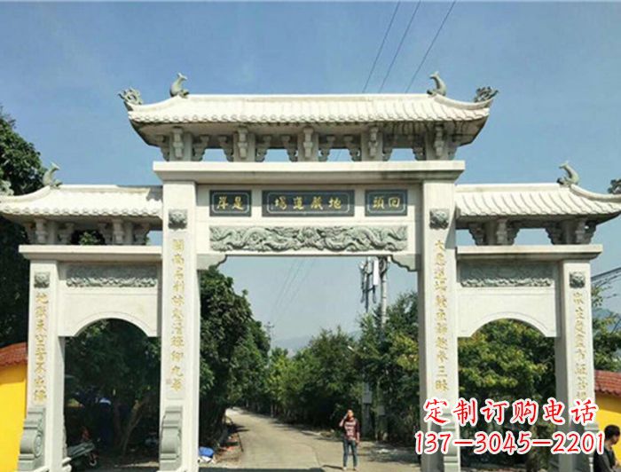 东莞大理石牌坊雕塑