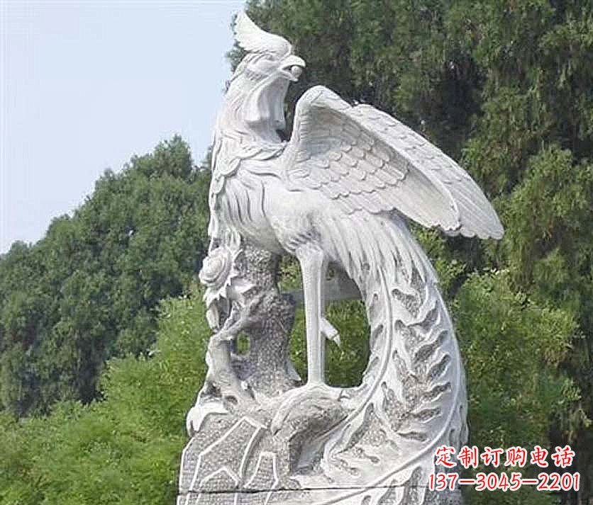 东莞大理石凤凰雕塑