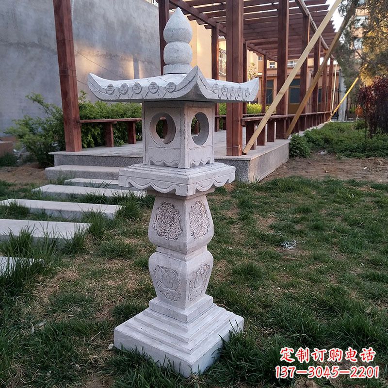 东莞大理石灯笼雕塑
