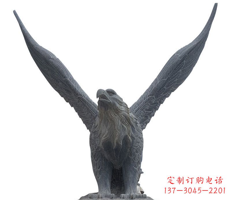 东莞大理石展翅老鹰