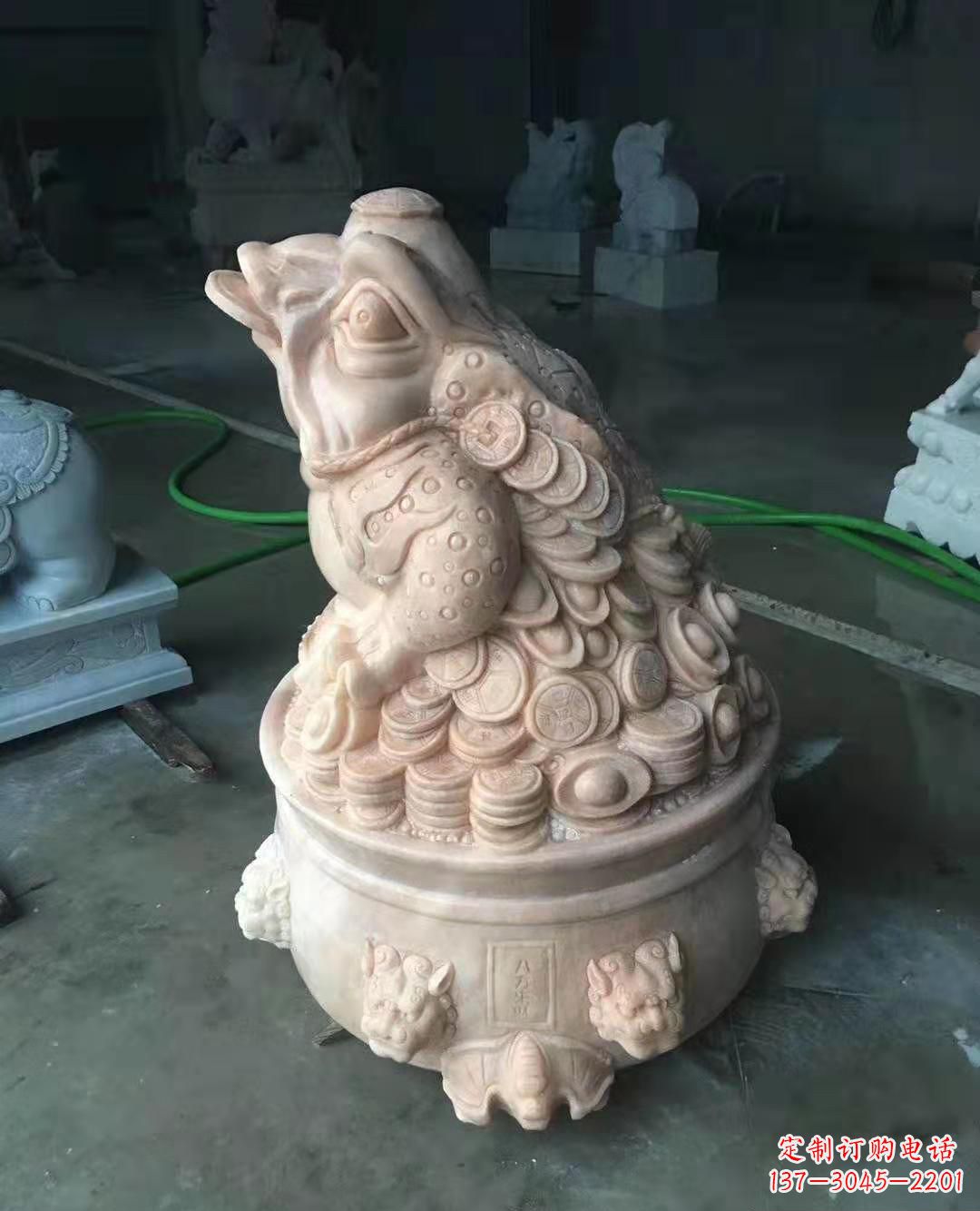 东莞精致石雕动物雕塑