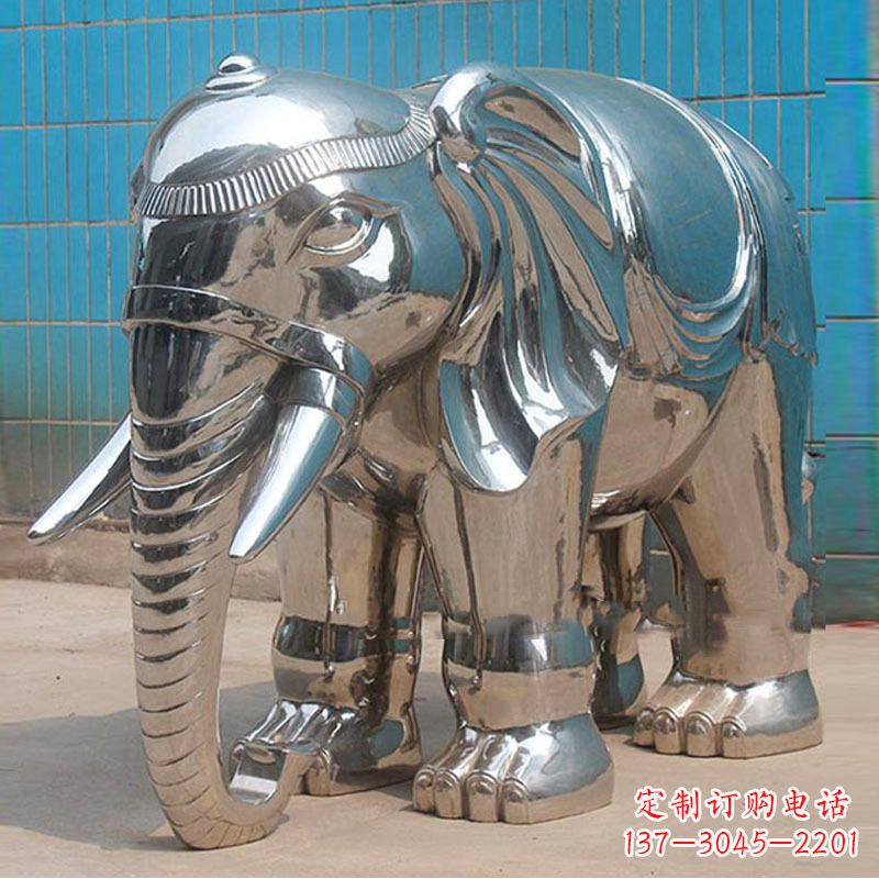 东莞立体逼真大象雕塑