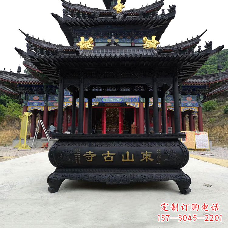 东莞大型寺庙香炉雕塑