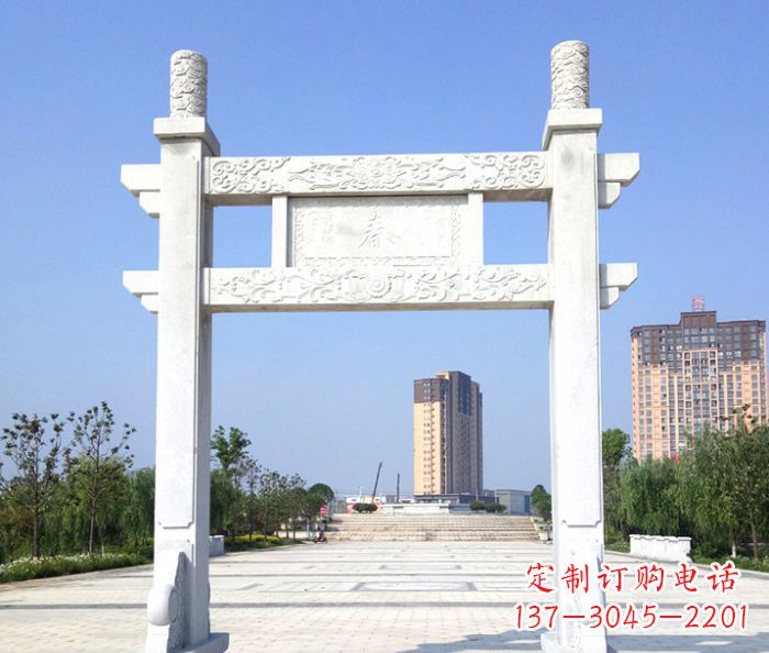 东莞单门景区石牌楼