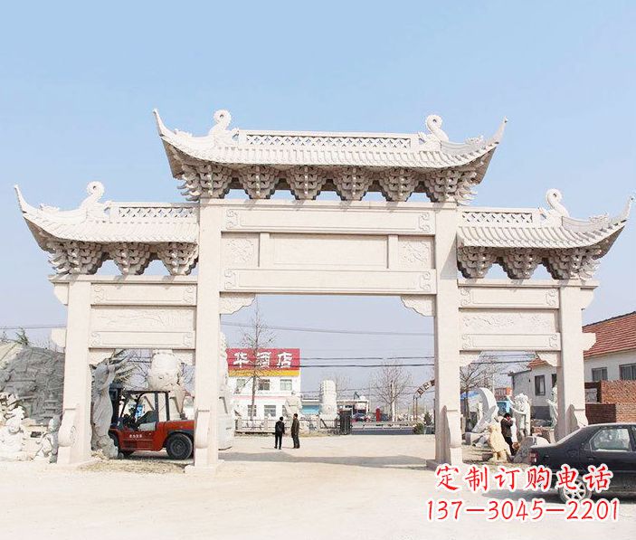东莞精美牌坊雕塑