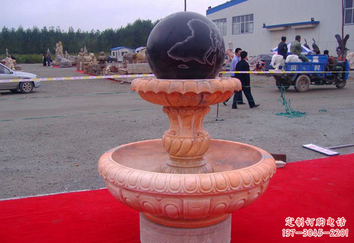 东莞德化精美风水球雕塑