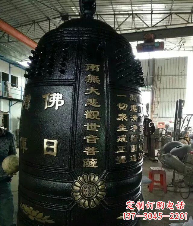 东莞精美铜雕铜钟