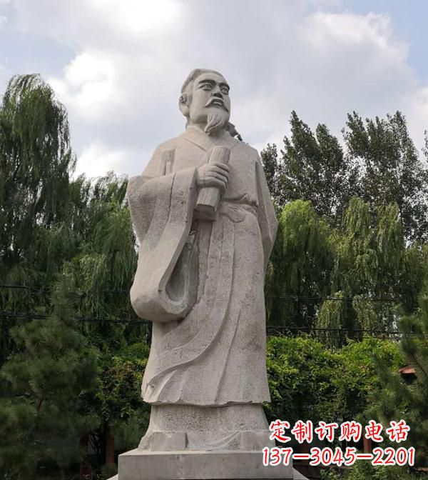 东莞中国古代历史名人雕塑